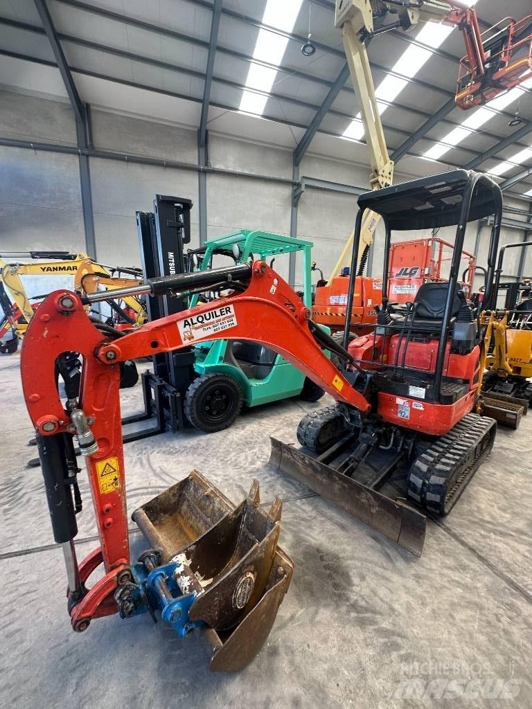 Kubota U 17-3 Mini kotrók < 7t