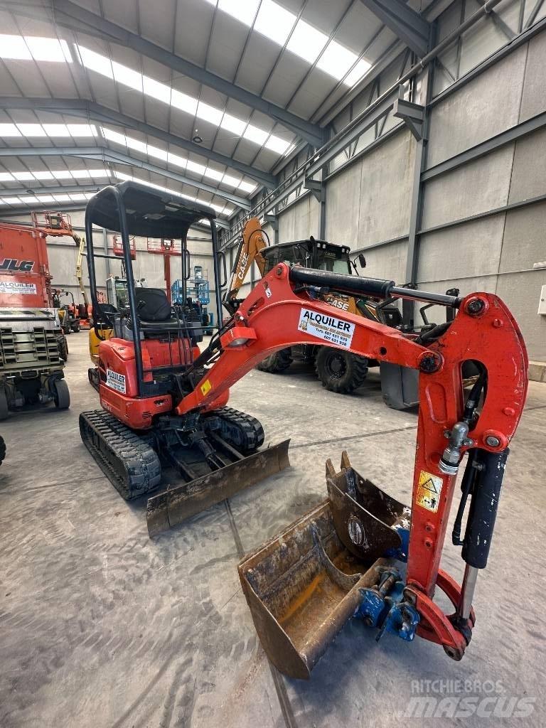 Kubota U 17-3 Mini kotrók < 7t