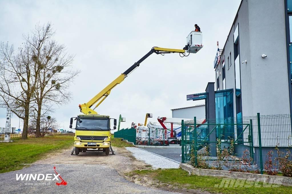 VERSALIFT VT 51 NF Teherautóra szerelt emelők és állványok
