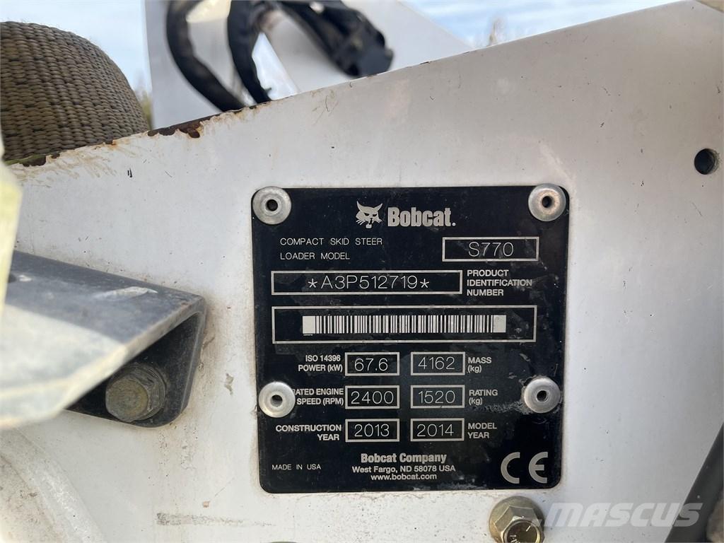 Bobcat S 770 Kompaktrakodók