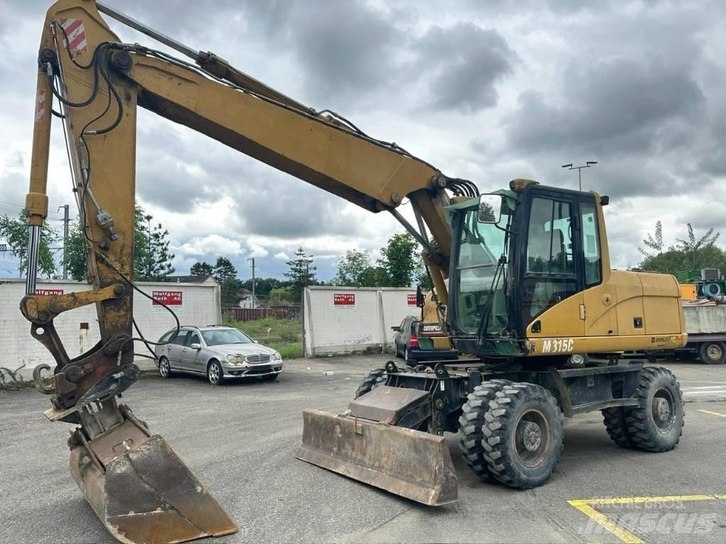 CAT 315 C Gumikerekes kotrók