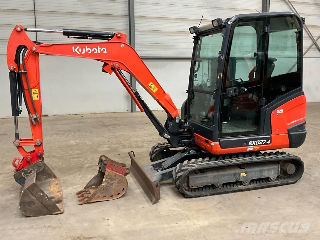 Kubota KX 027-4 HI Mini kotrók < 7t
