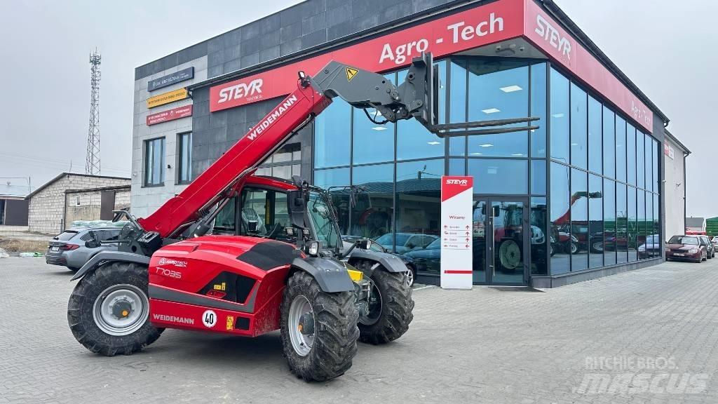 Weidemann T 7035 Teleszkópos mezőgazdasági rakodók