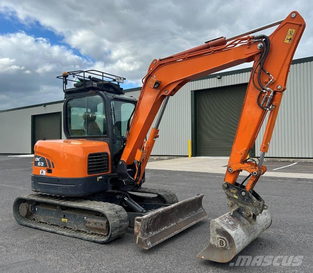 Doosan DX63-3 Lánctalpas kotrók
