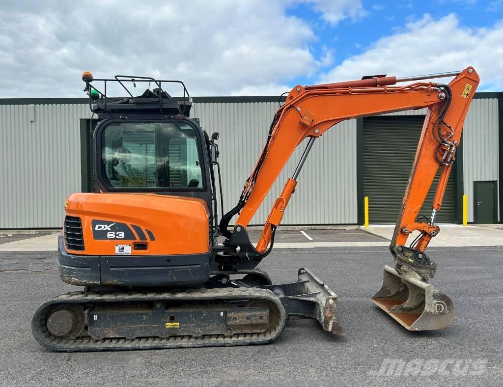 Doosan DX63-3 Lánctalpas kotrók