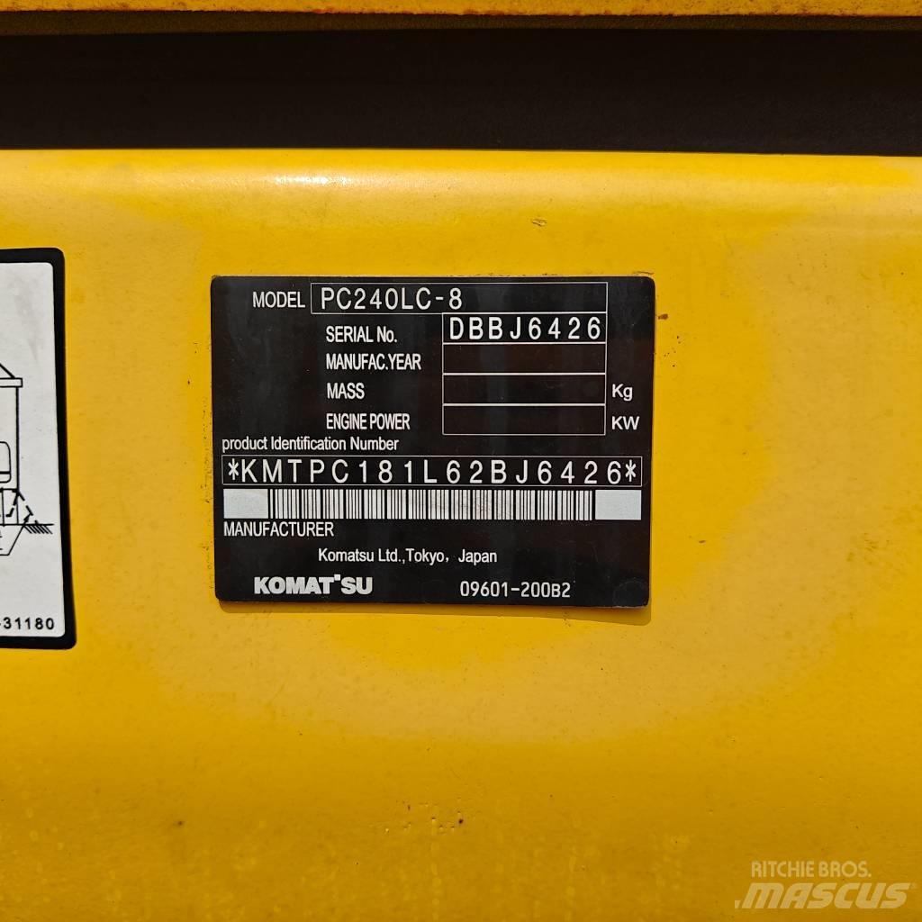 Komatsu 240-8 Lánctalpas kotrók