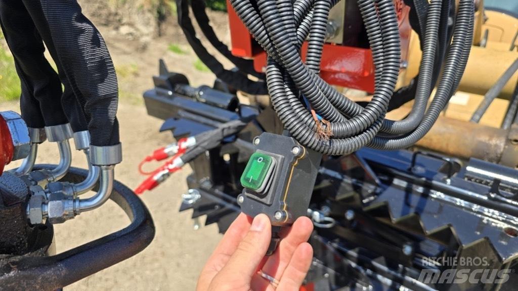  Grip med rotor Gumikerekes homlokrakodók