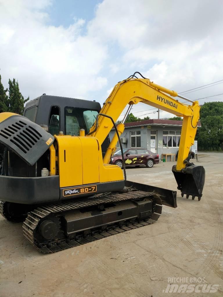 Hyundai 80-7 Lánctalpas kotrók