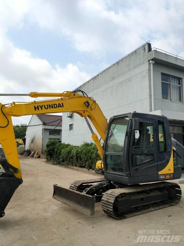 Hyundai 80-7 Lánctalpas kotrók