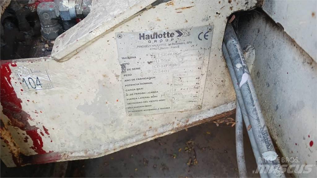 Haulotte H15SX Ollós emelők