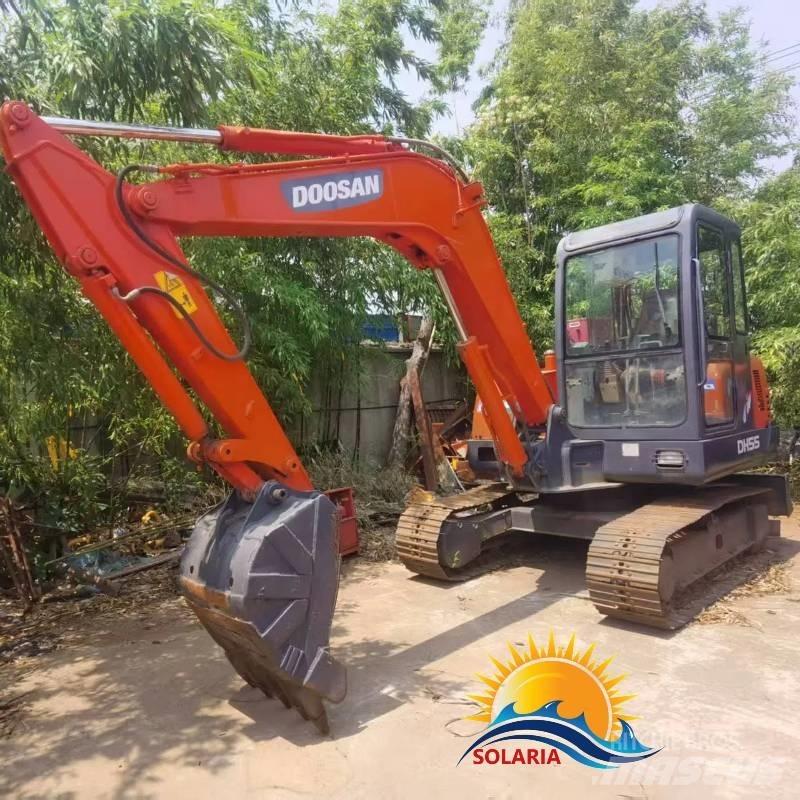 Doosan DH 55 Mini kotrók < 7t