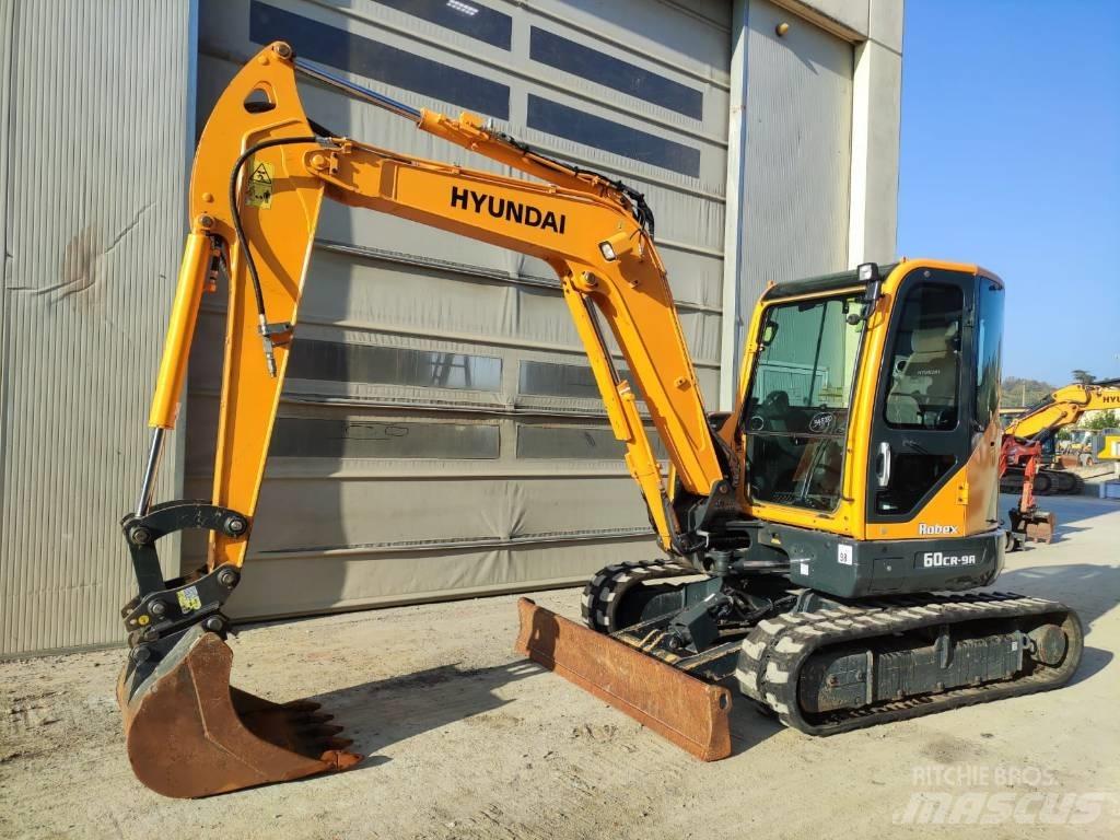 Hyundai R60CR-9A Mini kotrók < 7t