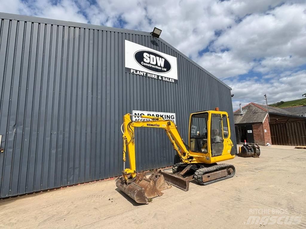 Komatsu PC 20-7 Mini kotrók < 7t