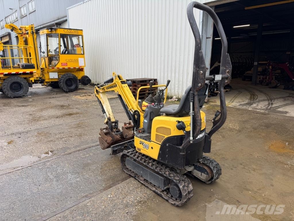 Yanmar SV08 (AH814) Mini kotrók < 7t