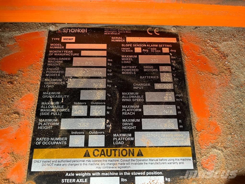 Snorkel TM 12 Személyemelők