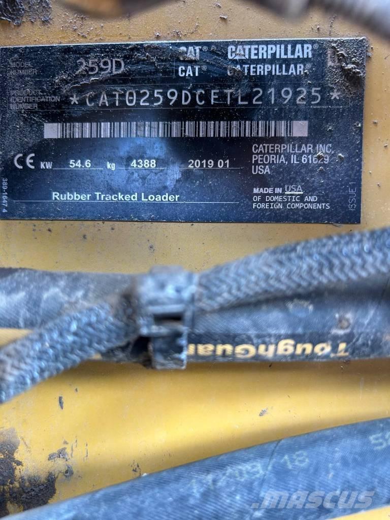 CAT 259 D Kompaktrakodók