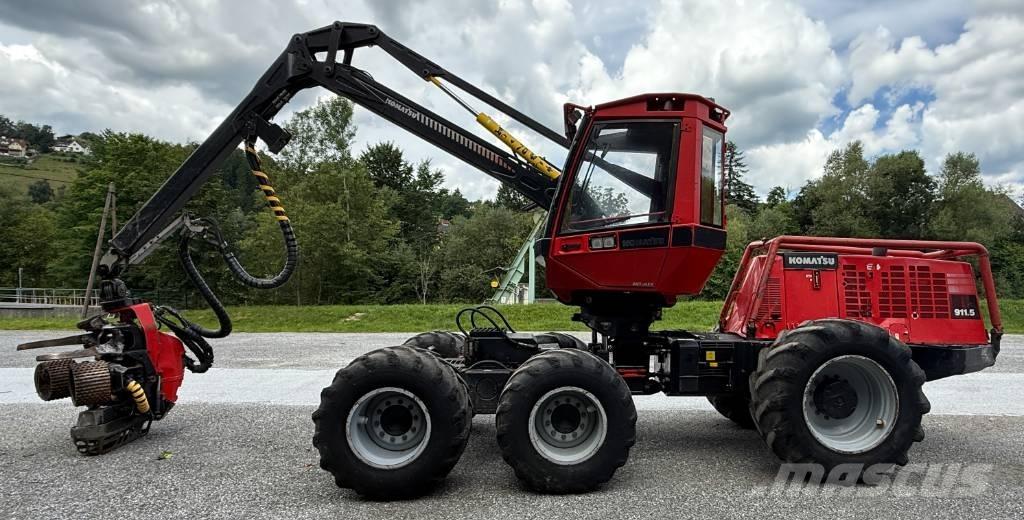 Komatsu 911.5 Betakarítók