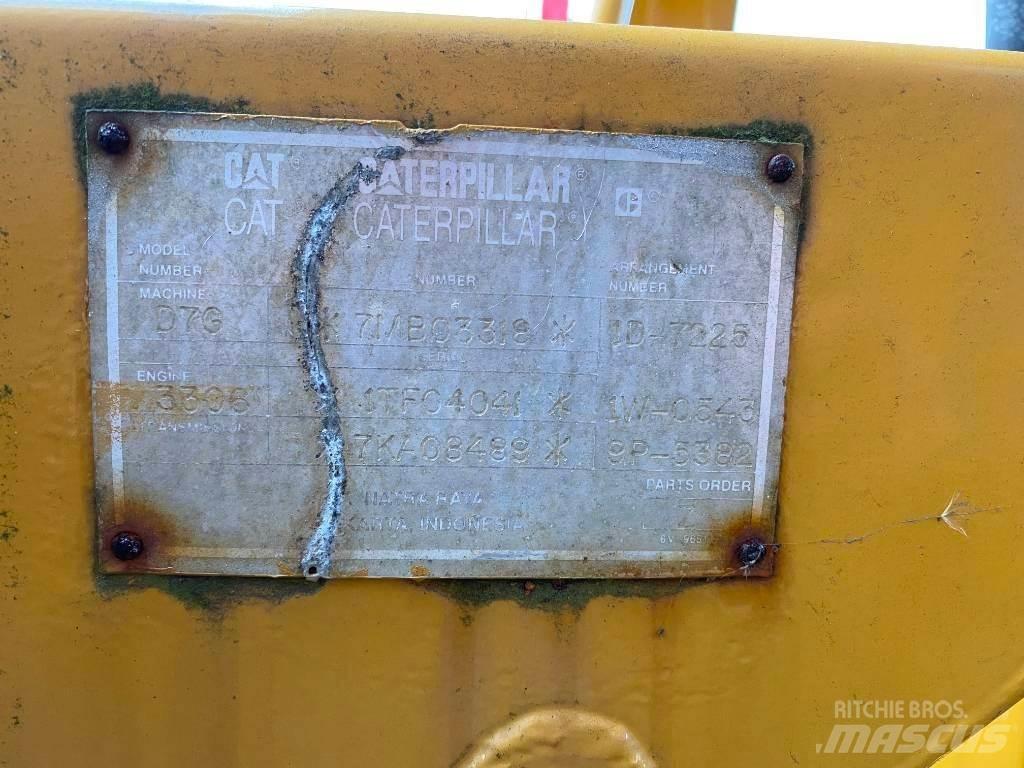 CAT D 7 G lánctalpas dózerek