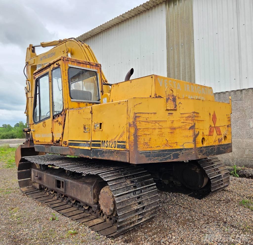 Mitsubishi MS 120 Lánctalpas kotrók