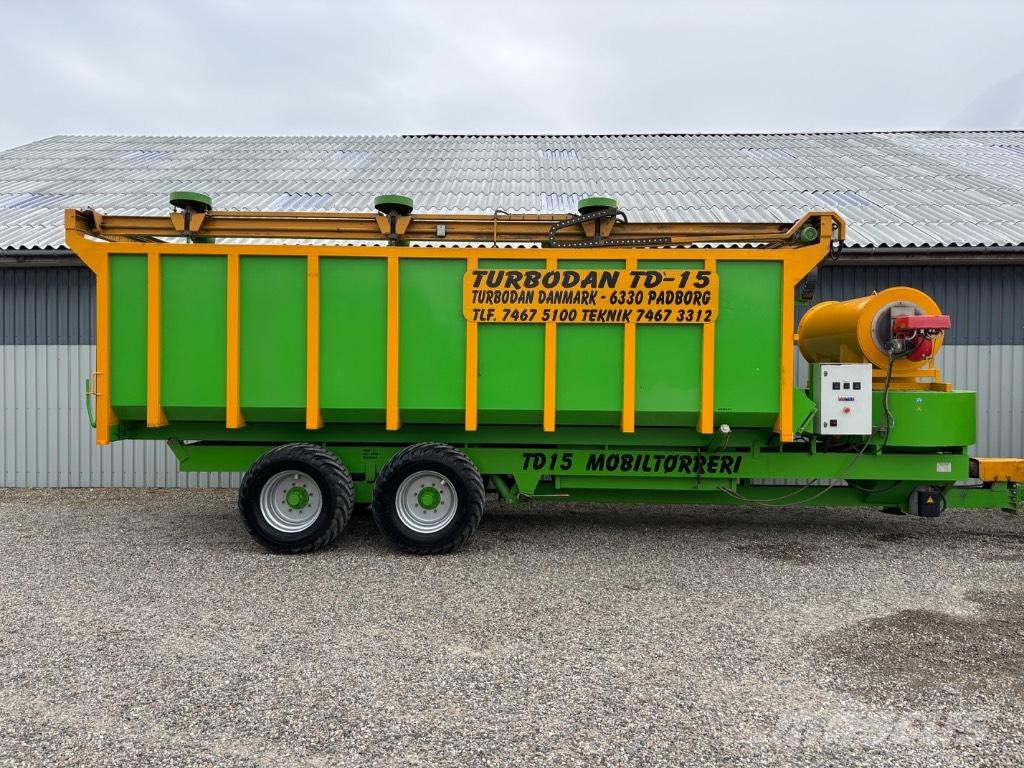 Turbodan TD15 Billenő Mezőgazdasági pótkocsik