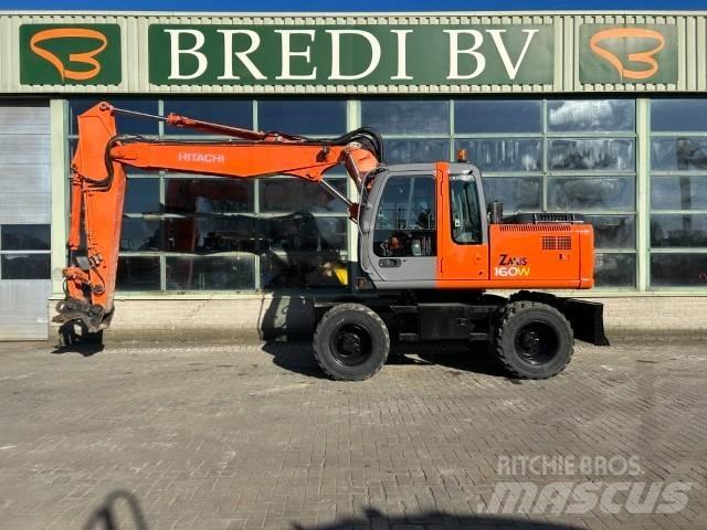 Hitachi ZX 160 W Gumikerekes kotrók