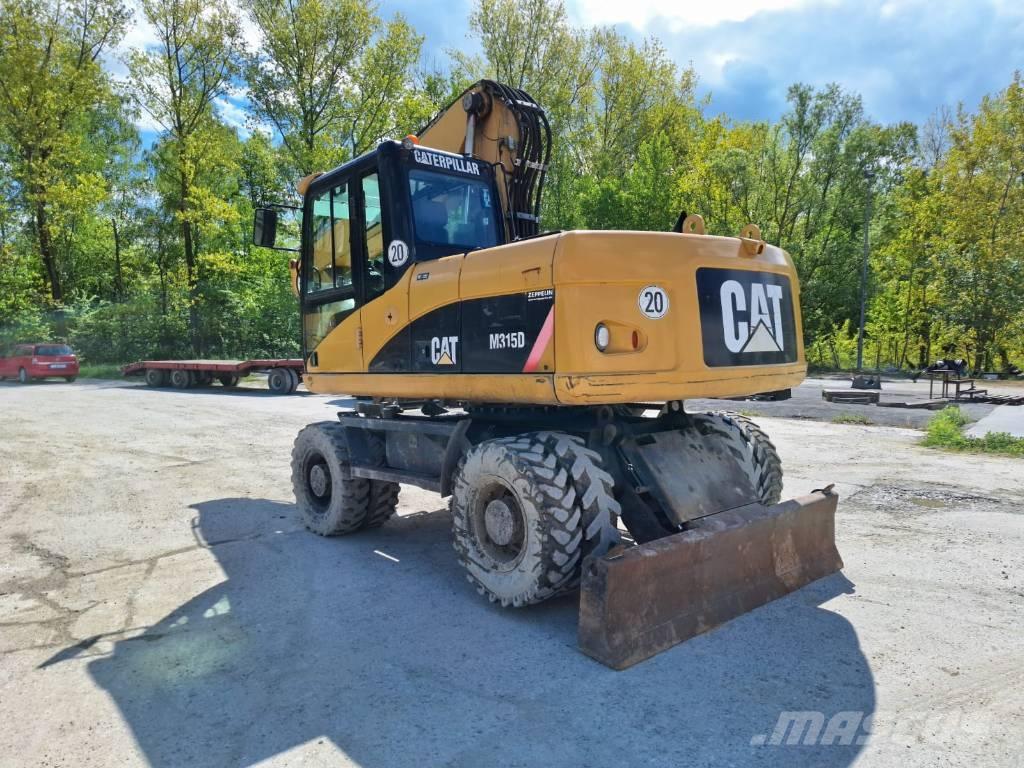 CAT M 315 D Gumikerekes kotrók