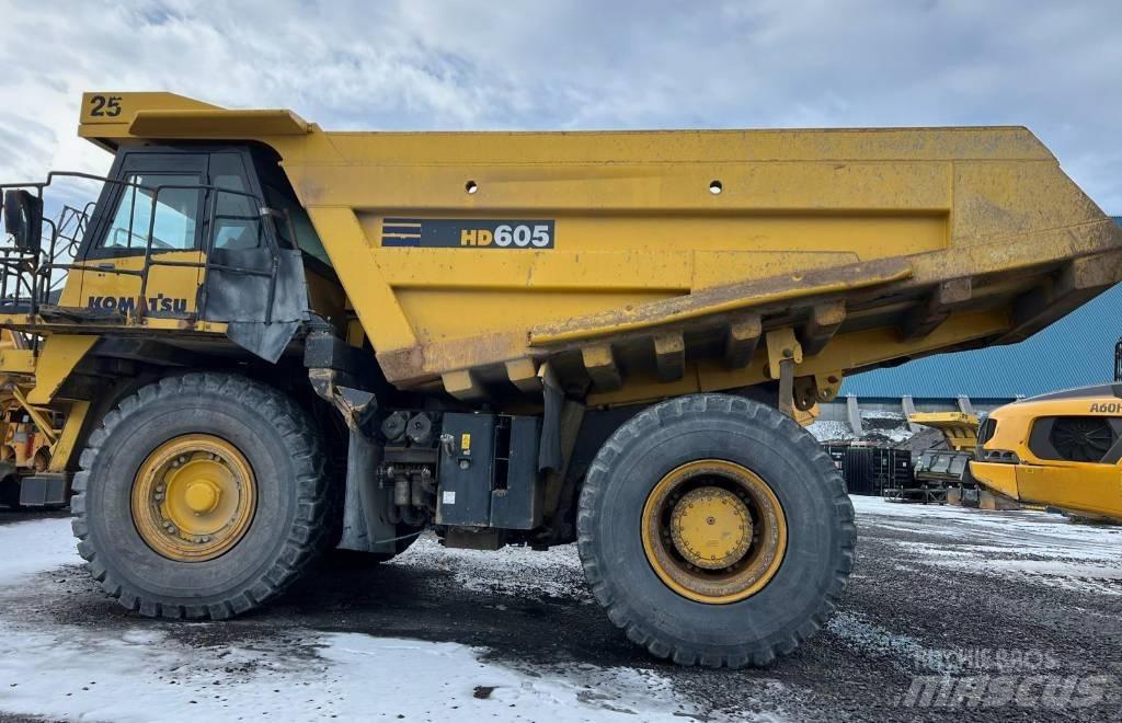 Komatsu 605-7 Nehézdömper