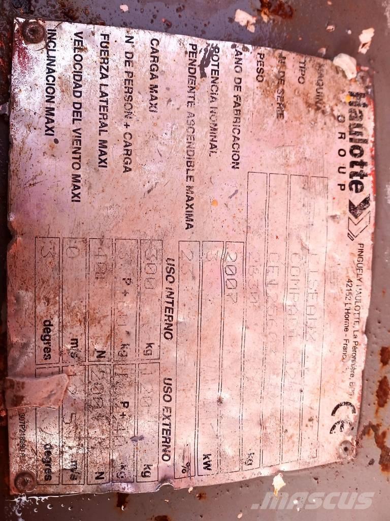 Haulotte Compact 12 Ollós emelők