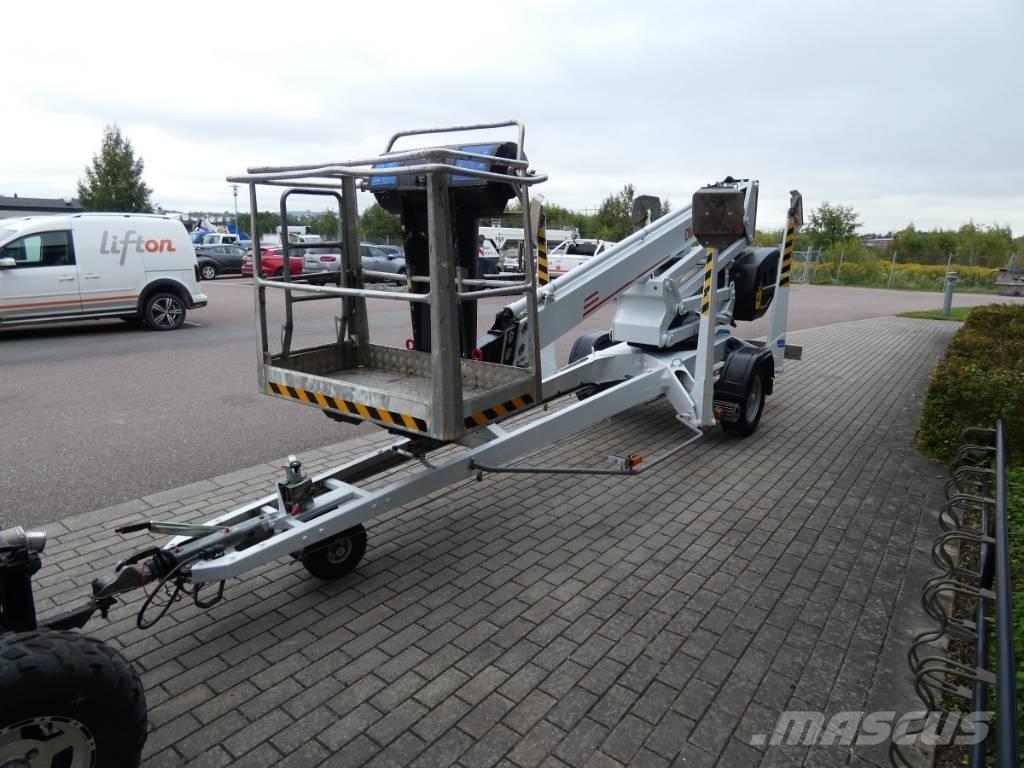 Dino 180 XT  Skylift Pótkocsira szerelt emelők és állványok
