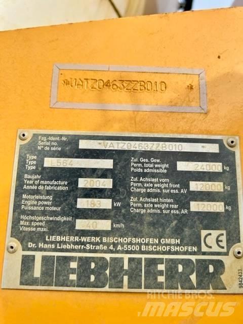 Liebherr L 564 Gumikerekes homlokrakodók