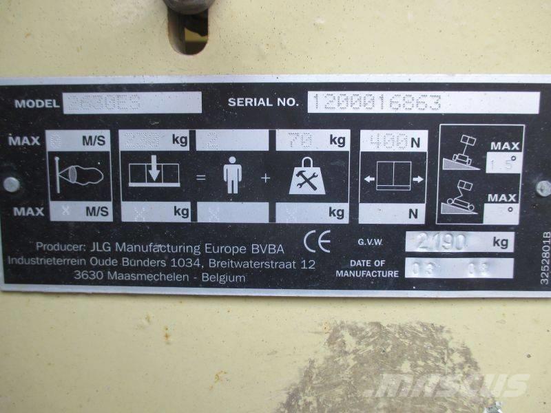 JLG 2630 ES Ollós emelők