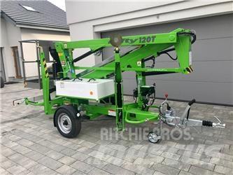 Niftylift 120TE Pótkocsira szerelt emelők és állványok