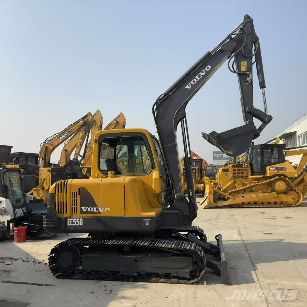 Volvo EC55D Mini kotrók < 7t