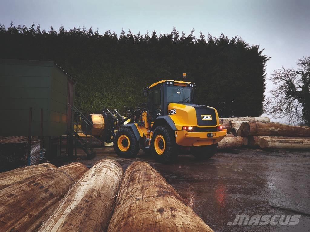 JCB 417 Gumikerekes homlokrakodók