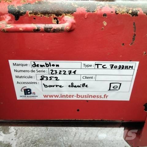 Demblon TC 70 Váltvaforgató ekék