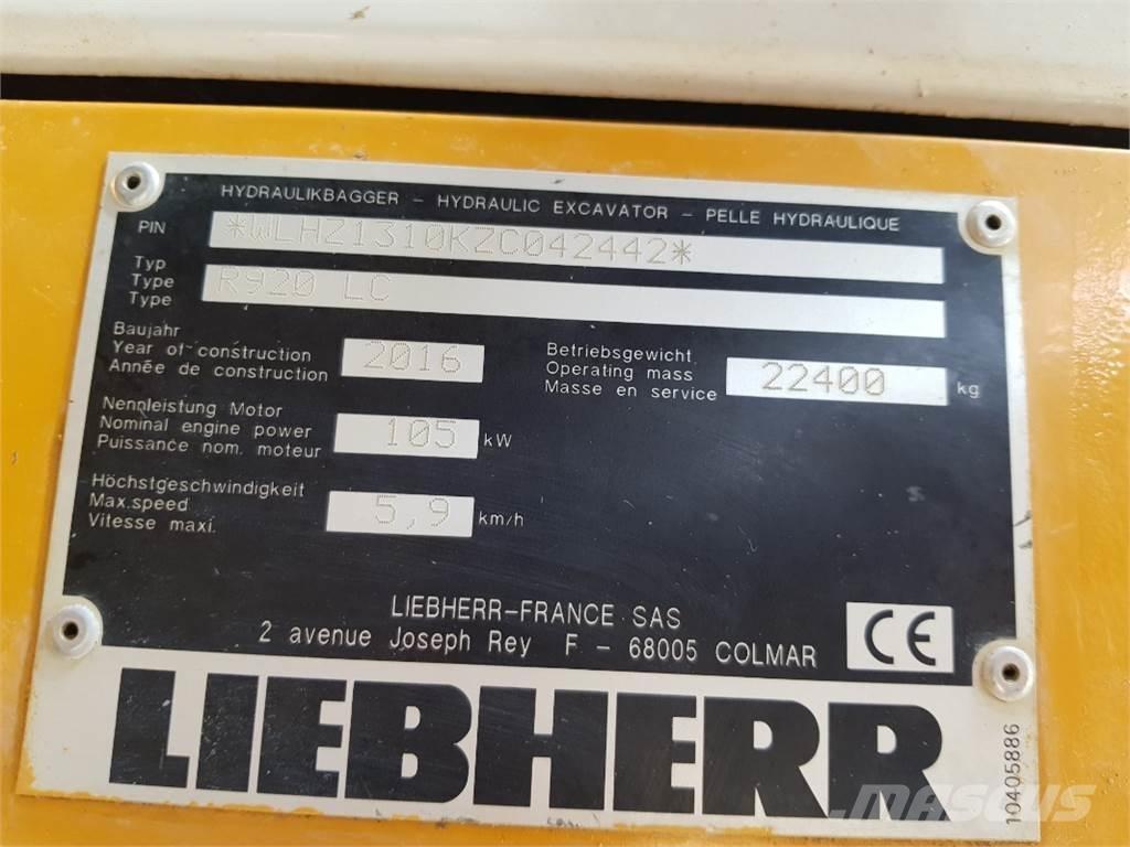 Liebherr R920 Lánctalpas kotrók