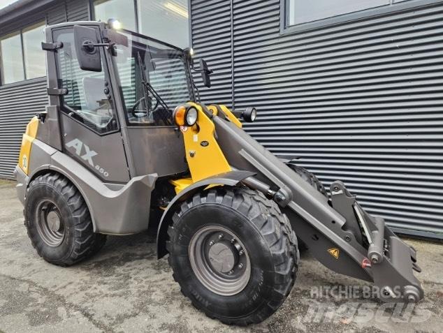 Mecalac AX 850 Gumikerekes homlokrakodók