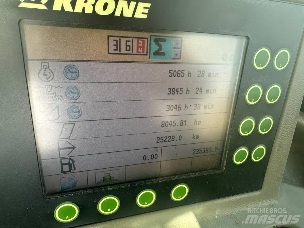 Krone Big X 500 Önjáró szecskázók
