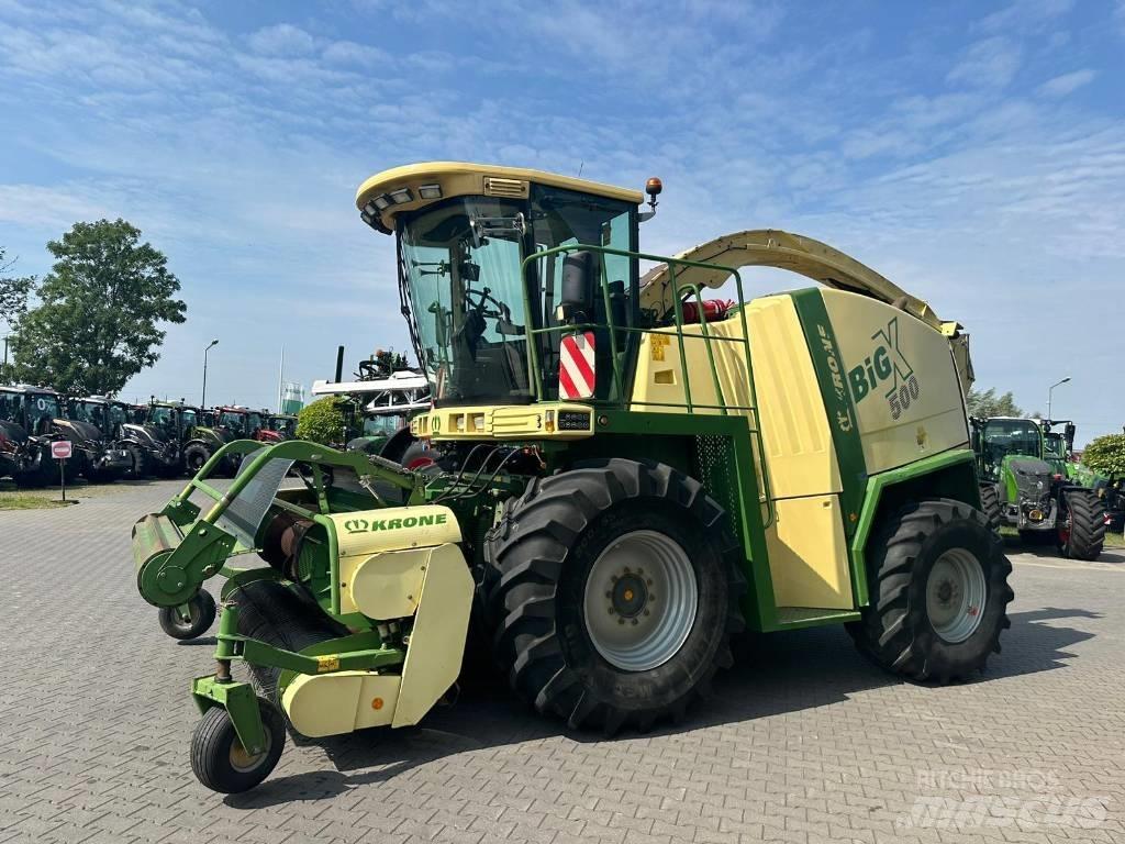 Krone Big X 500 Önjáró szecskázók