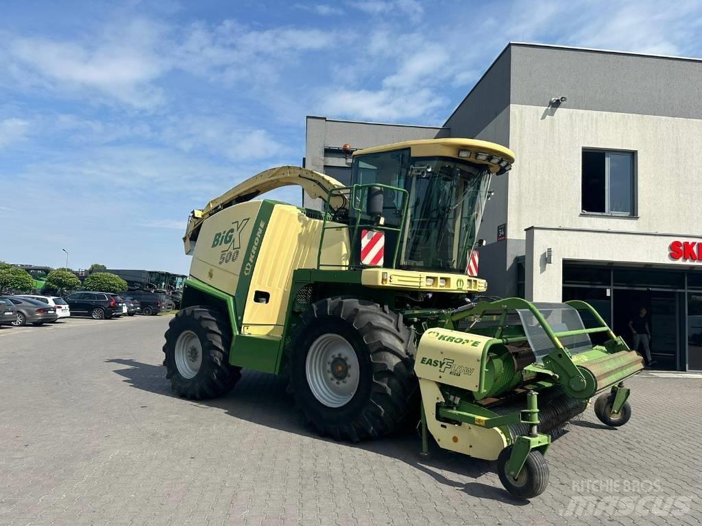 Krone Big X 500 Önjáró szecskázók
