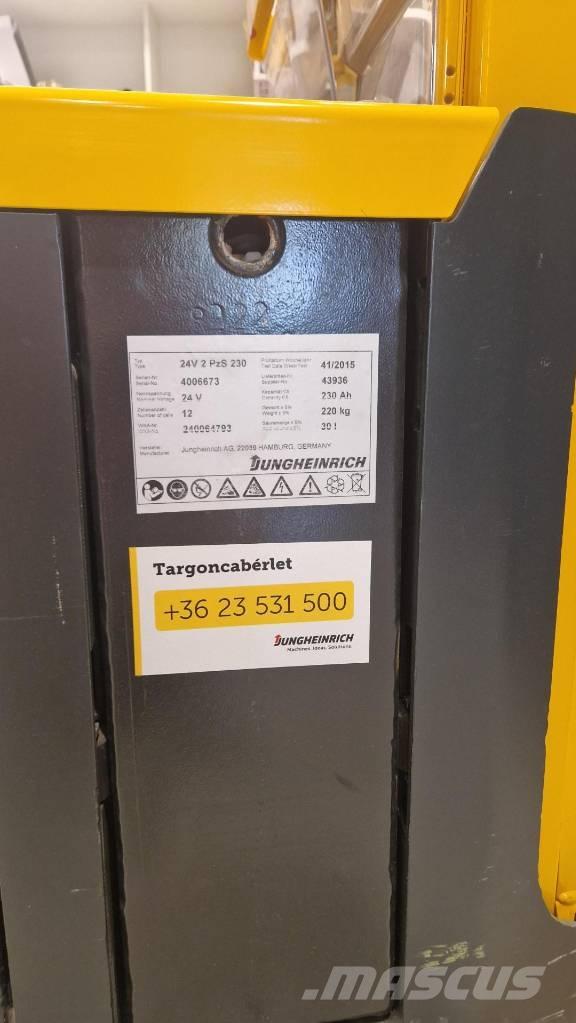 Jungheinrich EJD 220 Elektromos gyalogkíséretű targoncák