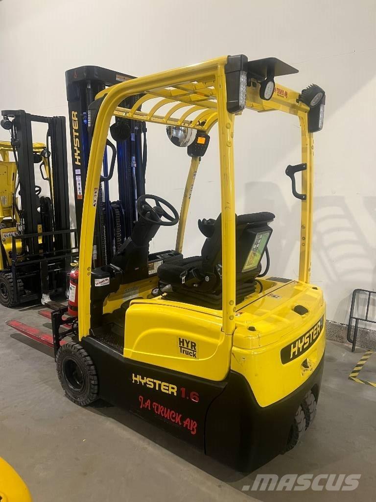Hyster J1,6XNT, GEL Elektromos targoncák