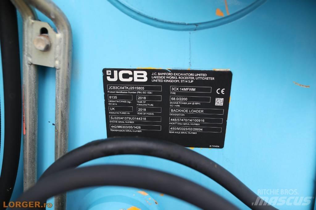 JCB 3 CX 14 Kotrórakodók