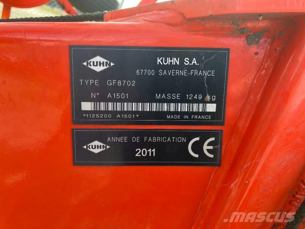 Kuhn GF 8702 Rendkészítő