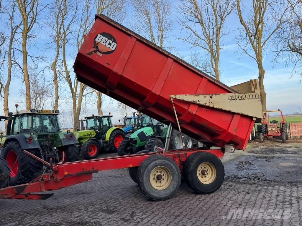 Beco Super 1000 Billenő Mezőgazdasági pótkocsik