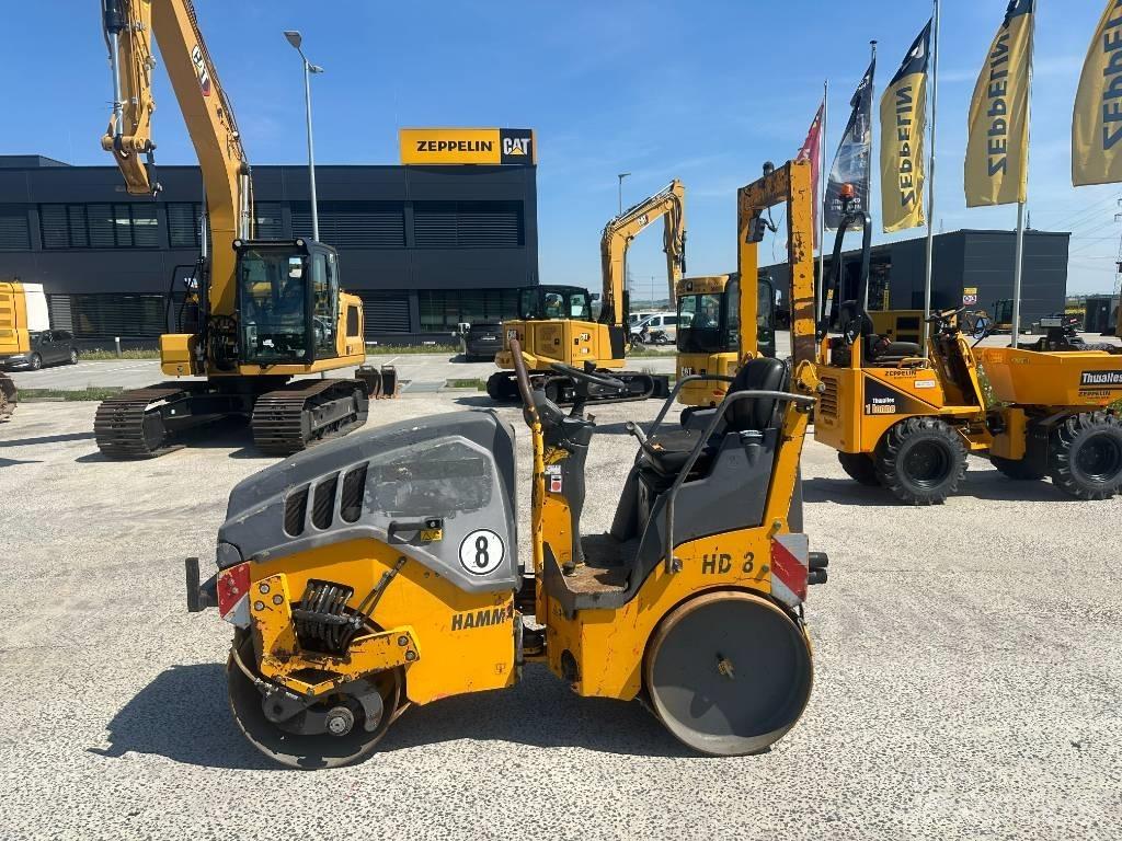 Hamm HD 8 VV Ikerdobos hengerek