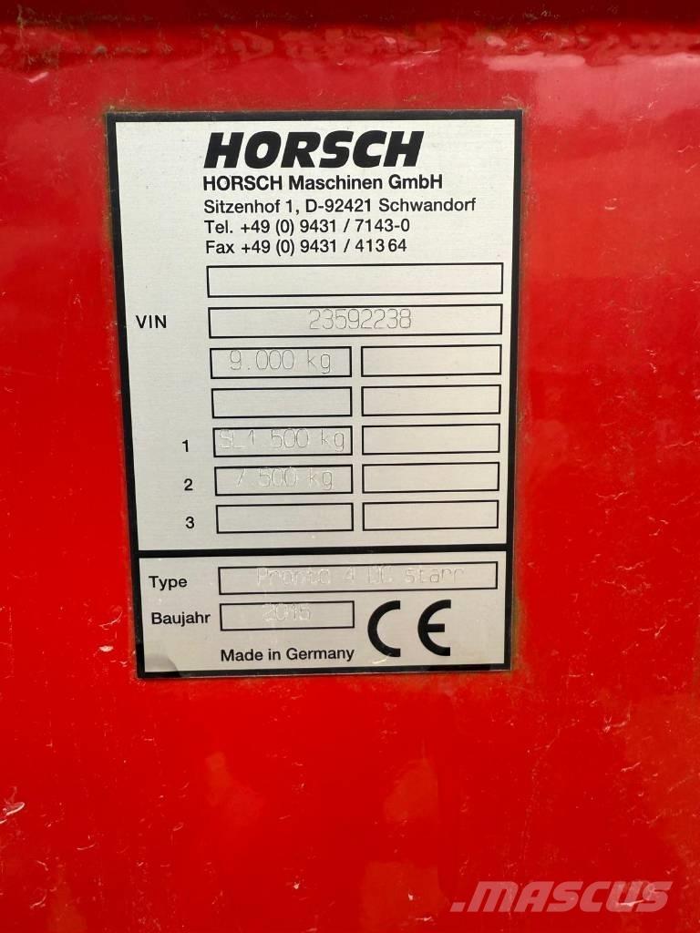 Horsch Pronto 4 DC Sorvetőgép