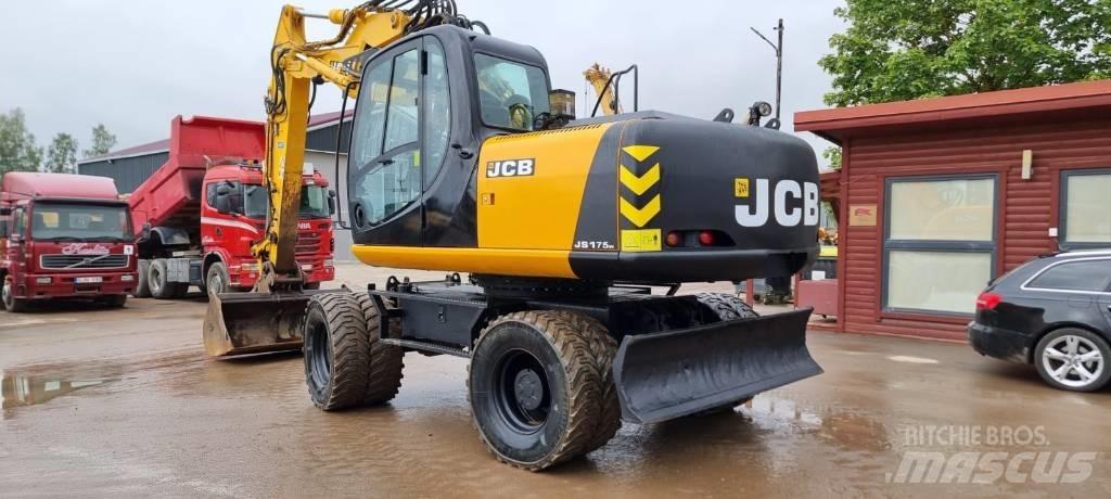 JCB JS 175 W Gumikerekes kotrók