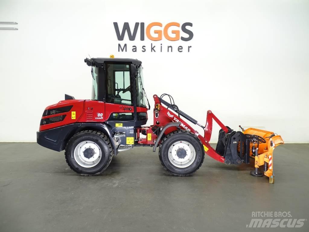 Yanmar V80-5 Gumikerekes homlokrakodók