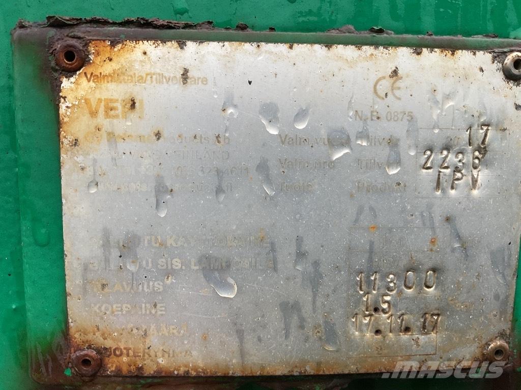 Vepi 11300 Poranyag tartályos